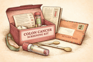 When Colon Cancer Screening Becomes a Shipping Problem