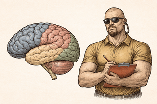When the brain becomes a very exclusive bad neighborhood